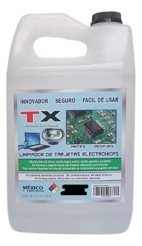 Limpiador Profesional De Tarjetas Electronicas Tx Galon Meses sin interés