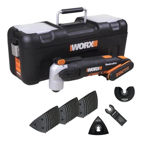 Multiferramenta Oscilante A Bateria 20v Li Worx Wx678 Bivolt