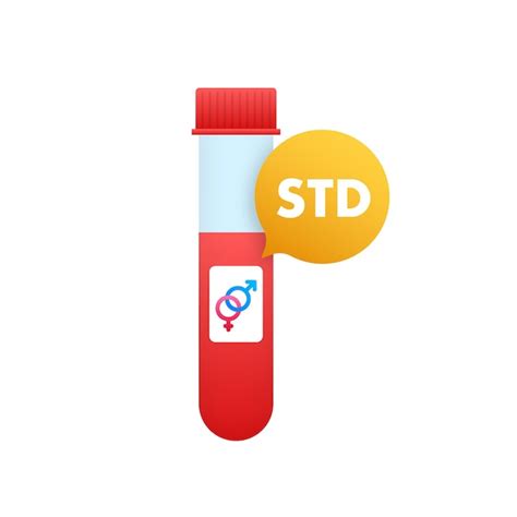 Premium Vector Std For Banner Designstd Sexual Transmitted Disease