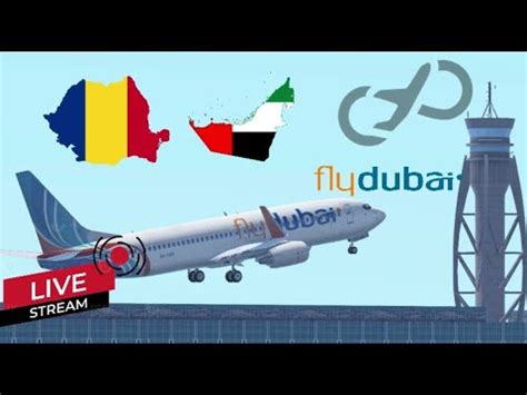 Infinite Flight 22 8 Live Dubai DXB To Bucharest OTP Fly Dubai