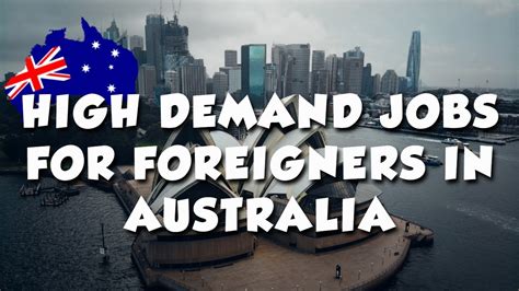 10 Best Jobs In Demand For Foreigners In Australia 2022 Youtube