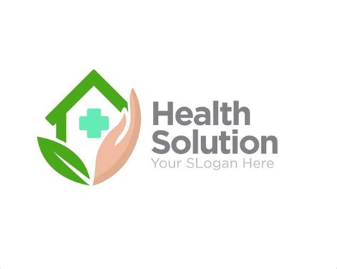 Premium Vector Home Clinic Health Care Logo Designs For Medical And