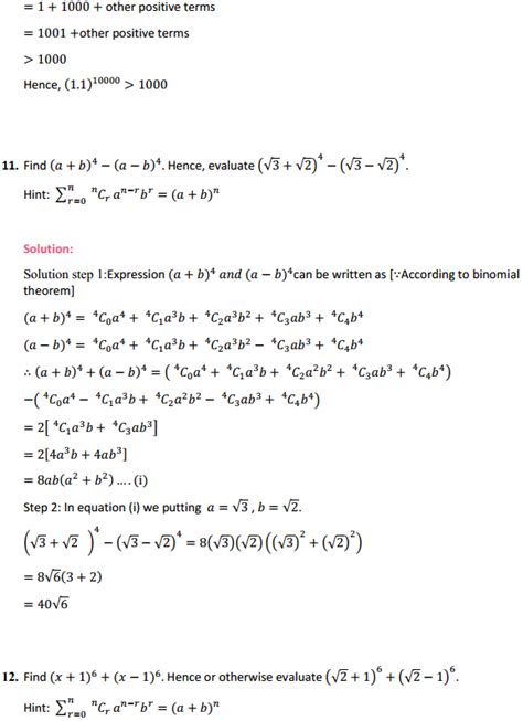 Ncert Solutions For Class 11 Maths Chapter 8 Binomial Theorem Ex 81