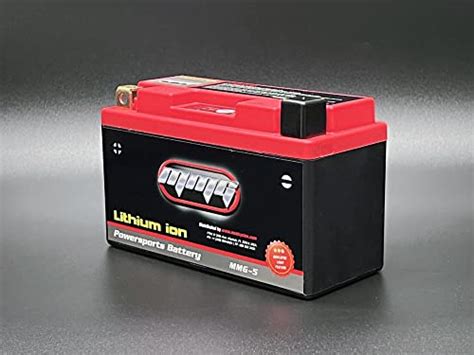 Mmg Lithium Ion Motorcycle Battery Ytx12 Bs Sealed Factory Activated Compatible With Kawasaki