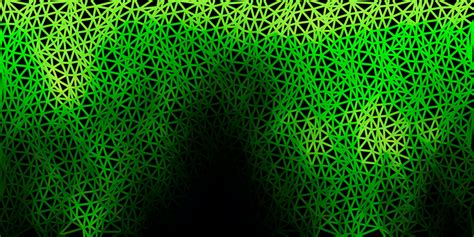 Dark green vector geometric polygonal design. 11591271 Vector Art at ...