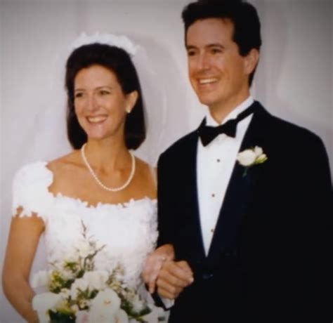 The Talk Show Host Stephen Colbert Celebrates Profound Marriage With ...