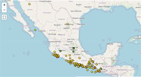 Temblor Hoy En México 11 De Abril Se Registaron 45 Sismos Menores A 4