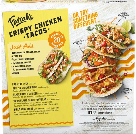 Crispy Chicken Taco Kit Farrah S