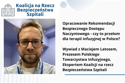 Czy To Prze Om W Terapii Infuzyjnej W Polsce Dlaszpitali Pl