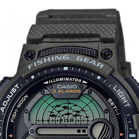 Casio Sport Fishing Gear Digital WS 1200H 3A zegarek męski