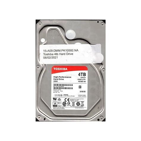 HDWE140 Toshiba 4TB 7200RPM 6Gbps SATA at discount