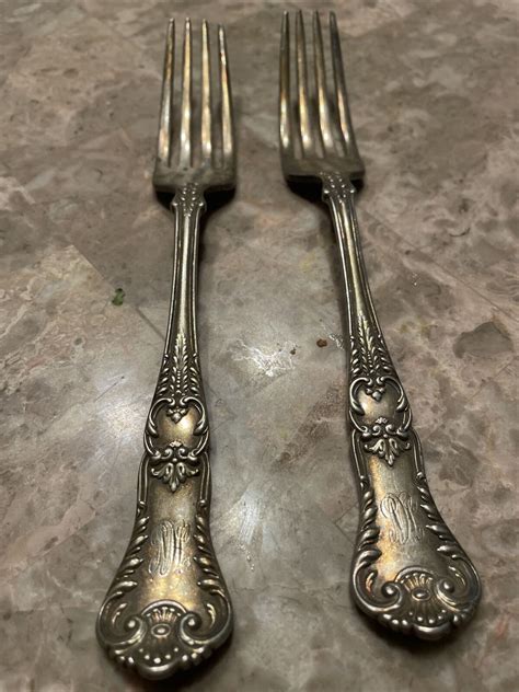 Set Of Antique Gorham Manufacturing Company Electroplate Forks