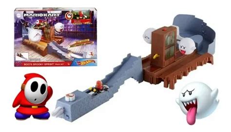 Juguete Super Mario Pista Ghost Set Hot Wheels Coleccion Cuotas sin interés