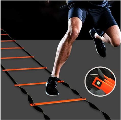 Buy Agility Ladder And Hurdles For Home Workouts Team Training Soccer