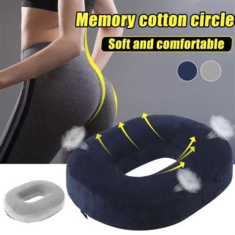 Butory Memory Foam Donut Pillow To Relief Your Tailbone Pain