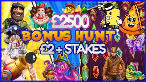 2500 Bonus Hunt On 2 Slot Stakes SpinItIn YouTube