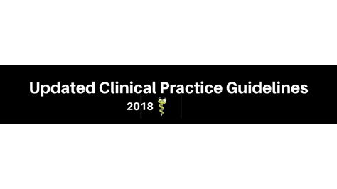 2018 Updated Clinical Practice Guidelines Medscape YouTube