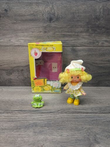 Vtg Original Strawberry Shortcake Pet Lemon Meringue With