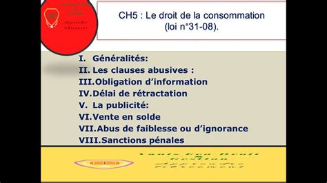 Droit De Consommateur Loi Youtube