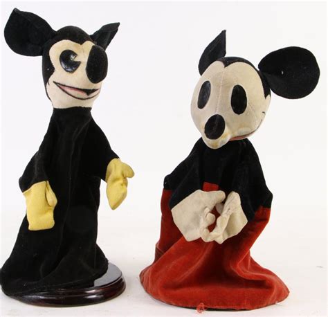 Lot PAIR OF 1930 S MICKEY MOUSE DOLLS