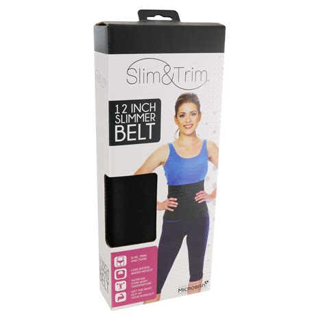 Capelli Slim And Trim Slimmer Waist Belt With Microban Shop Fitness