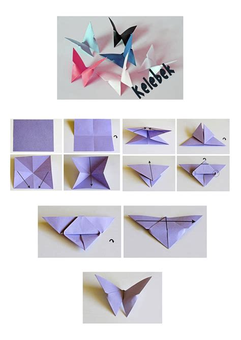 Origami Kelebek Yap M Origami Kelebek Didiyom Tv