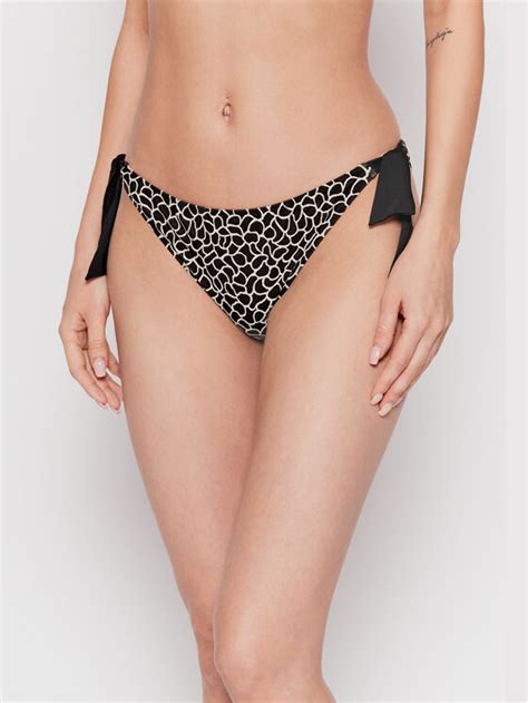 Selmark Dół od bikini BG207 Czarny Modivo pl