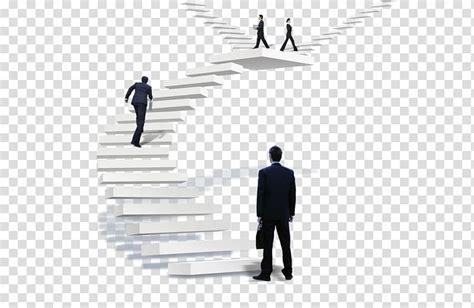 Man Standing On White Stairs Illustration Stairs Advertising The Man