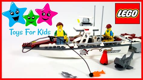 LEGO City Fishing Boat 60147 YouTube