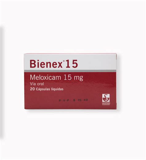 Bienex Cápsula 15 Mg X 20 Sol Y Piel