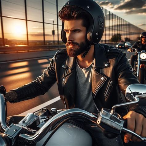 Premium Photo Motorcycle Rider