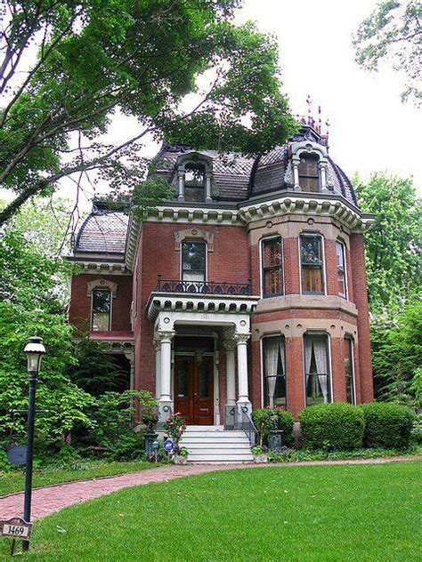 Lovely Brick Victorian Home Victorian Victorian Homes House Styles