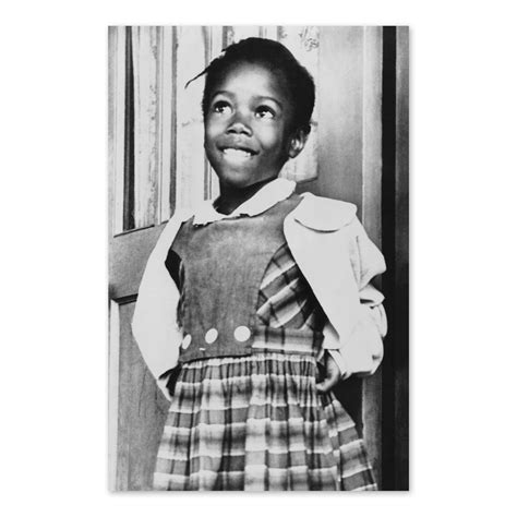 1960 Ruby Bridges Poster Photo Vintage Photo Of Six Year Old Etsy