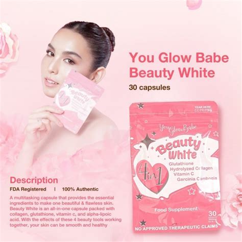 You Glow Babe Beauty White In Glutathione Collagen Glow Slimming