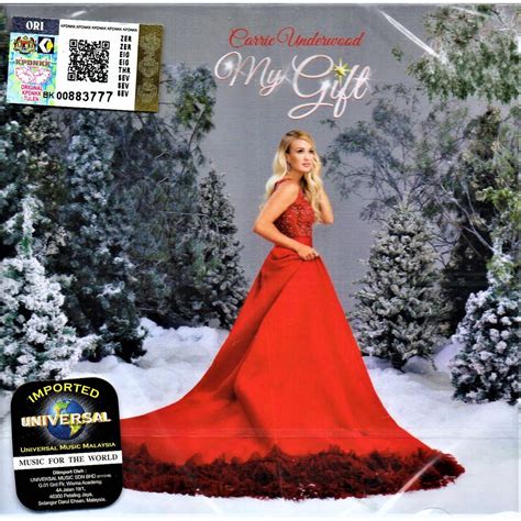 CARRIE UNDERWOOD - My Gift ( Imported CD ) | Shopee Malaysia