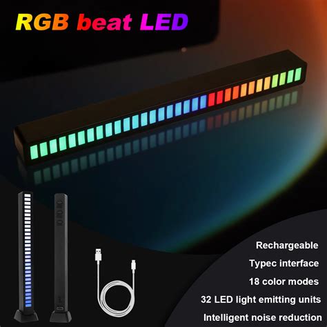 Bande Lumineuse Led Rvb Contr Le Son Musique Test Et Avis