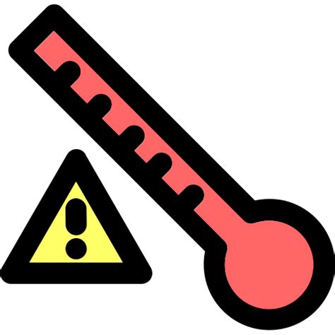 Hot Temperature Generic Outline Color Icon