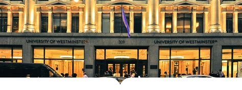 University of Westminster courses and application information