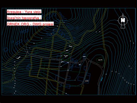 Topografya Dwg Projesi Autocad Projeler Hot Sex Picture