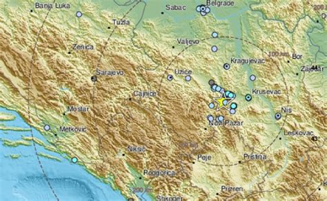 Opasno Zatreslo U Srbiji Potres Magnitude 4 0 Pogodio Kod Kraljeva