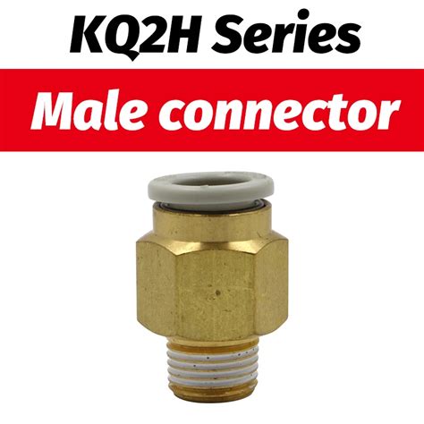 Conector Macho Tipo Smc Kq H Accesorios De Conector R Pido Neum Tico