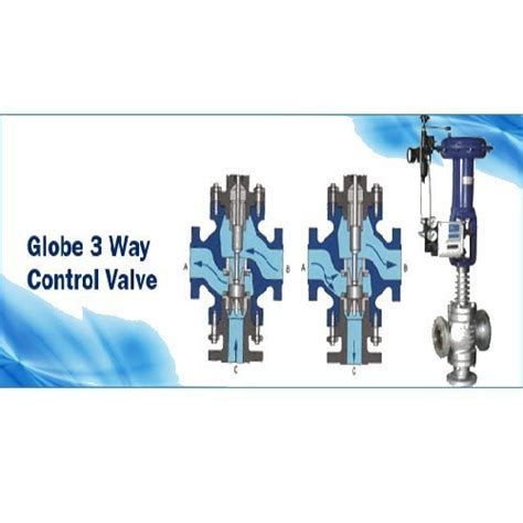 Stainless Steel High Pressure Globe 3 Way Modulating Control Valve For Steam Suppliers