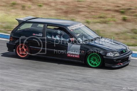 France Honda Civic ED7 Track Day Civic CRX 1991 Et Moins Club