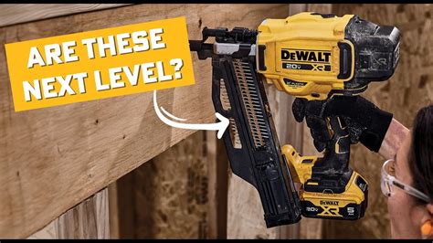 Dewalt S New Collated Framing Nailers Are Next Level Dcn920 And Dcn930 Youtube