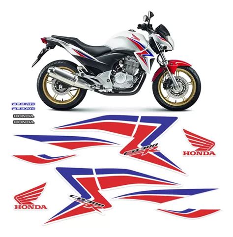 Kit Adesivos Moto Honda Cb R Faixa Modelo Original Mercadolivre