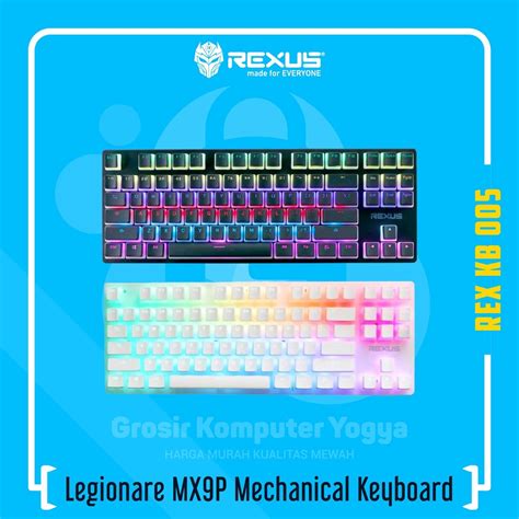 Jual Rexus Legionare Mx P Pudding Rgb Led Mechanical Tkl Gaming