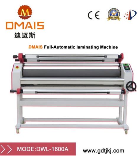 China Dms 1600a Electrical Low Temperature Roll Cold Laminating