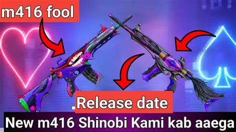 New M416 Shinobi Kami Kab Aayega 😱 New M416 Shinobi Kami Release Date