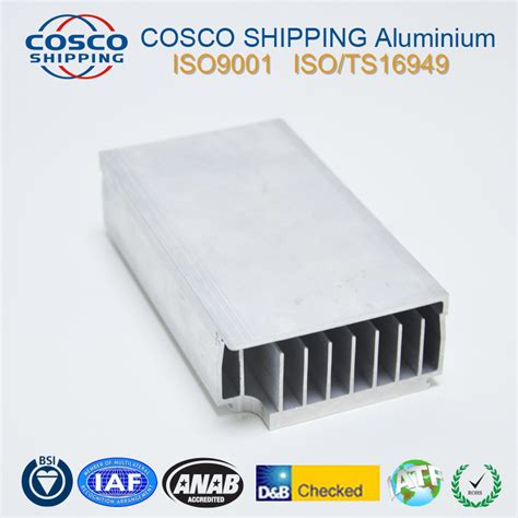 Industrial Extrusion Large Led Aluminum Profile Extrusion Cooler Heat Sink China Aluminium