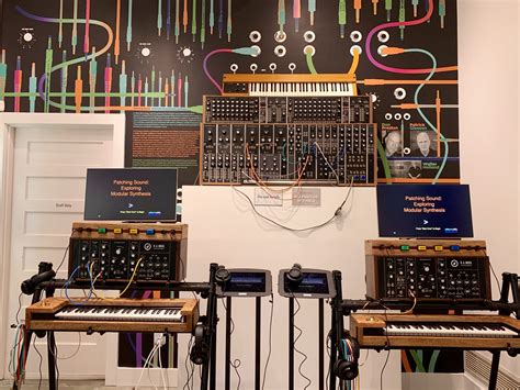 Moogseum Explores Modular Synthesis With Patching Sound The Bob